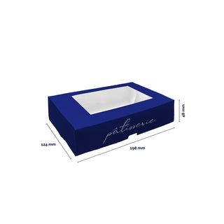Pencil case with window lid