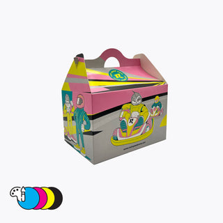Happy meal paper case