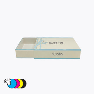 Sliding case - base, lid and divider