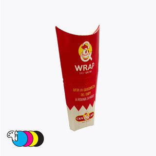 Astuccio per wrap con linguetta