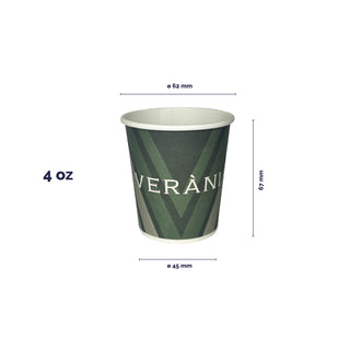 Single wall paper cups
