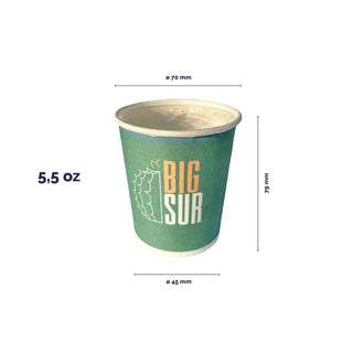 Single wall paper cups