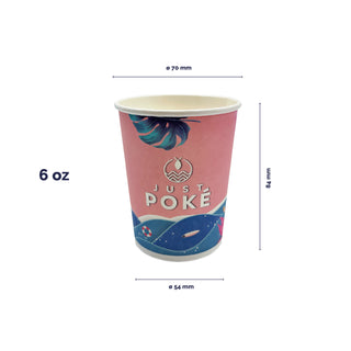 Single wall paper cups