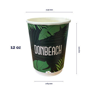 Double wall paper cups