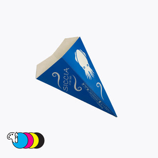 Cardboard cone for fried food