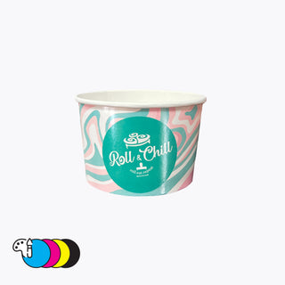 Paper ice cream cups