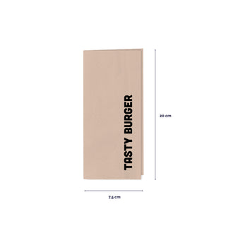 Cotton napkin 1/8 fold