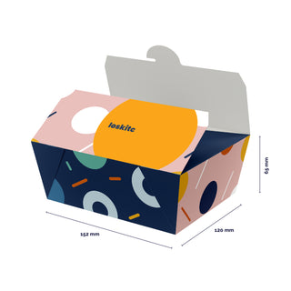 Cardboard food box