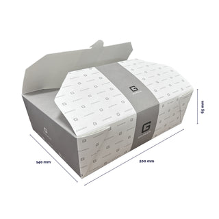 Cardboard food box