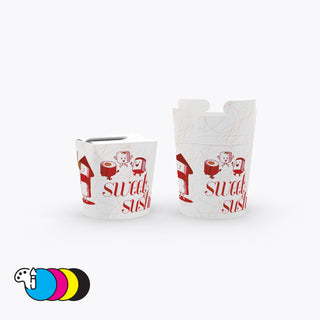 Cardboard food cup