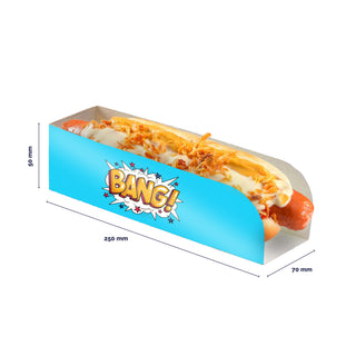 Porta hot dog/cannolo aperto