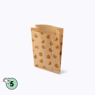 Standard brown paper bags - various sizes