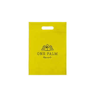 Shopper in TNT manico a fagiolo