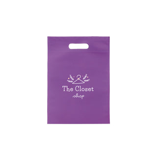 Shopper in TNT manico a fagiolo