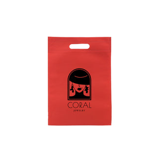 Shopper in TNT manico a fagiolo