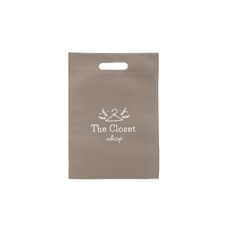 Shopper in TNT manico a fagiolo