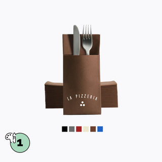 Airlaid cutlery holder napkins 32x40 cm colored